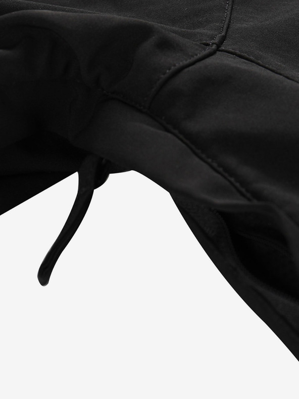 ALPINE PRO Pánska softshellová bunda s membránou ALPINE PRO LANC čierna