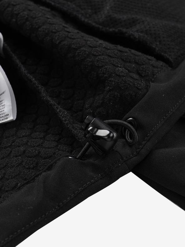 ALPINE PRO Pánska softshellová bunda s membránou ALPINE PRO LANC čierna