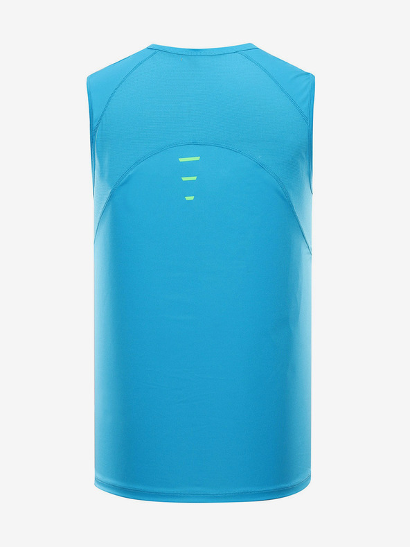 ALPINE PRO Pánske rýchloschnúce tielko ALPINE PRO MIXED modrá