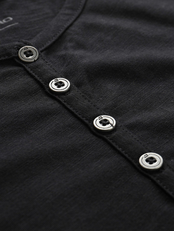 ALPINE PRO Dámske bavlnené tričko ALPINE PRO CASTA čierne