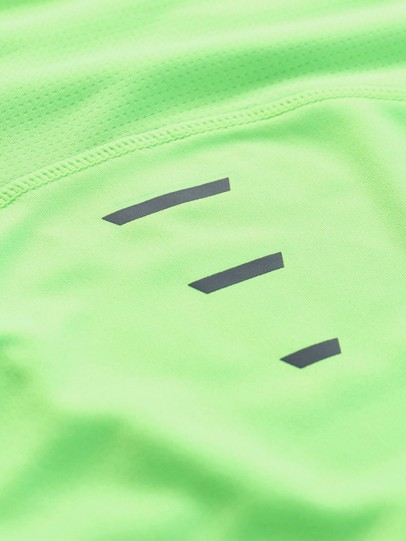 ALPINE PRO Pánske rýchloschnúce tielko ALPINE PRO MIXED zelená