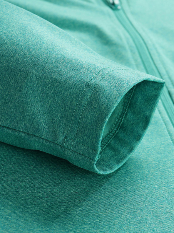 ALPINE PRO Pánska rýchloschnúca mikina ALPINE PRO FRASEB zelená