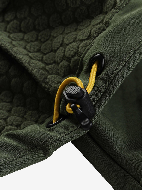 ALPINE PRO Dámska softshellová bunda s membránou ALPINE PRO LANCA zelená