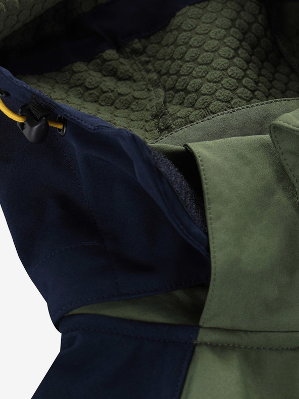 ALPINE PRO Dámska softshellová bunda s membránou ALPINE PRO LANCA zelená