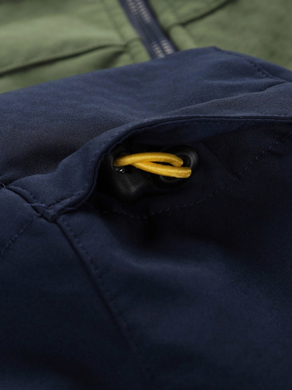 ALPINE PRO Dámska softshellová bunda s membránou ALPINE PRO LANCA zelená