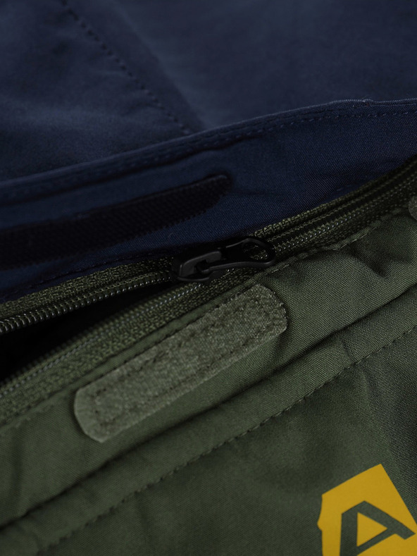 ALPINE PRO Dámska softshellová bunda s membránou ALPINE PRO LANCA zelená