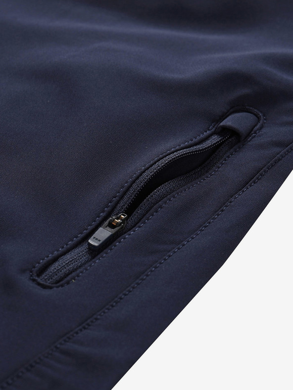 ALPINE PRO Dámske softshellové rýchloschnúce šortky ALPINE PRO COLA modrá