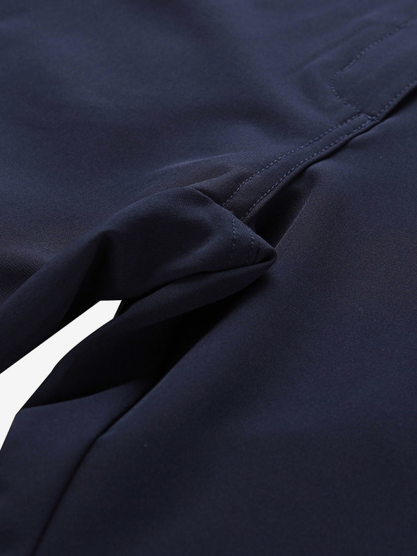 ALPINE PRO Dámske softshellové rýchloschnúce šortky ALPINE PRO COLA modrá