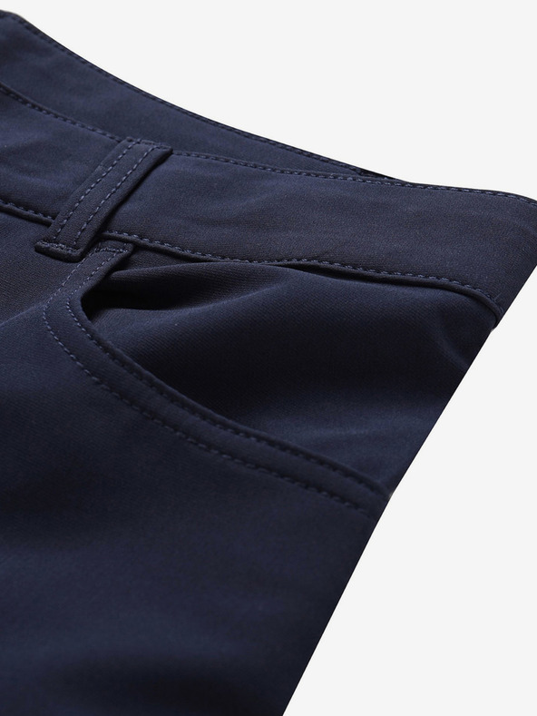 ALPINE PRO Dámske softshellové rýchloschnúce šortky ALPINE PRO COLA modrá