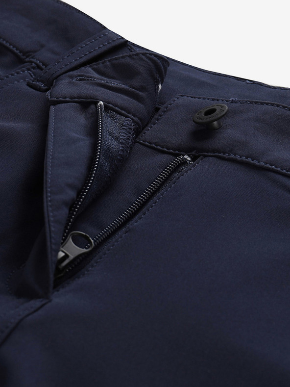 ALPINE PRO Dámske softshellové rýchloschnúce šortky ALPINE PRO COLA modrá