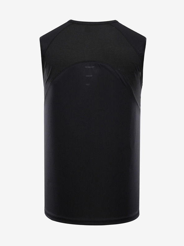 ALPINE PRO Pánske rýchloschnúce tielko ALPINE PRO MIXED čierna