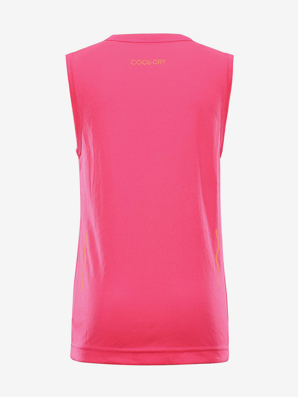 ALPINE PRO Detské rýchloschnúce tielko ALPINE PRO NEQO ružová