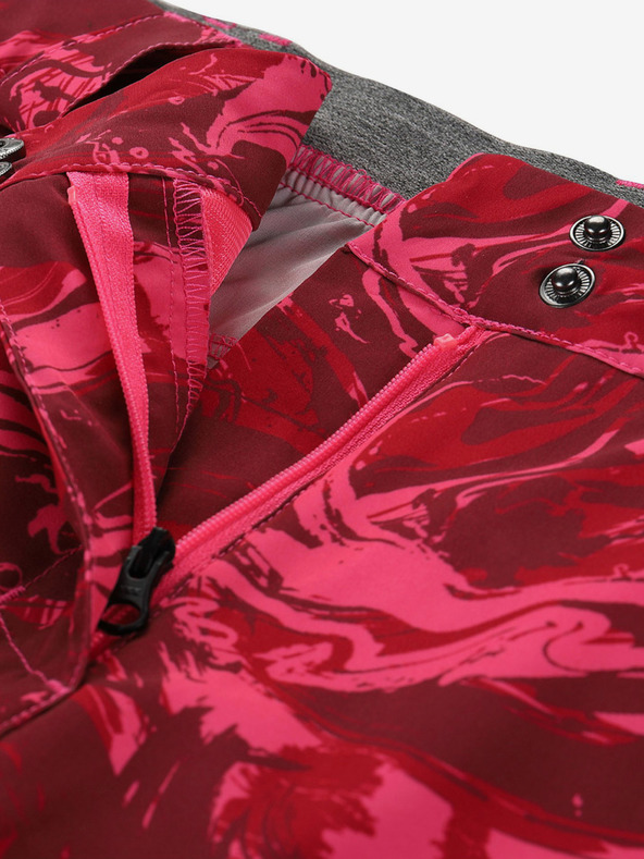 ALPINE PRO Dámske rýchloschnúce šortky ALPINE PRO ZAMBA ružová