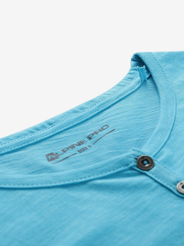 ALPINE PRO Dámske bavlnené tričko ALPINE PRO CASTA modré