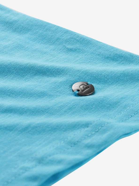 ALPINE PRO Dámske bavlnené tričko ALPINE PRO CASTA modré