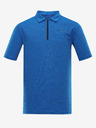 ALPINE PRO Pánske rýchloschnúce polo tričko ALPINE PRO DONN modré