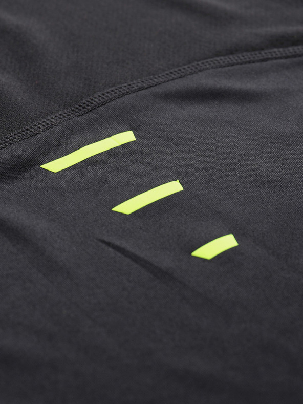 ALPINE PRO Pánske funkčné tričko s chladivou úpravou ALPINE PRO PANTHER čierne