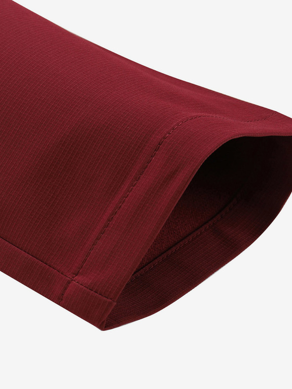 ALPINE PRO Dámske softshellové nohavice ALPINE PRO NUTTA červená