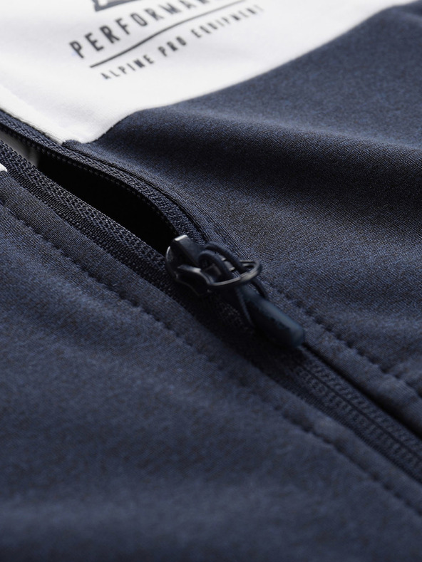 ALPINE PRO Detská rýchloschnúca mikina ALPINE PRO FANCO modrá