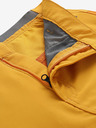 ALPINE PRO Pánske softshellové capri ALPINE PRO WEDER žltá