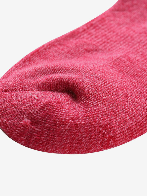 ALPINE PRO Ponožky z merino vlny ALPINE PRO KLAMO ružová