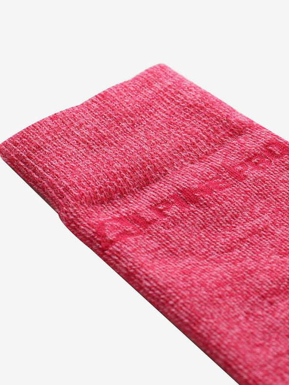 ALPINE PRO Ponožky z merino vlny ALPINE PRO KLAMO ružová