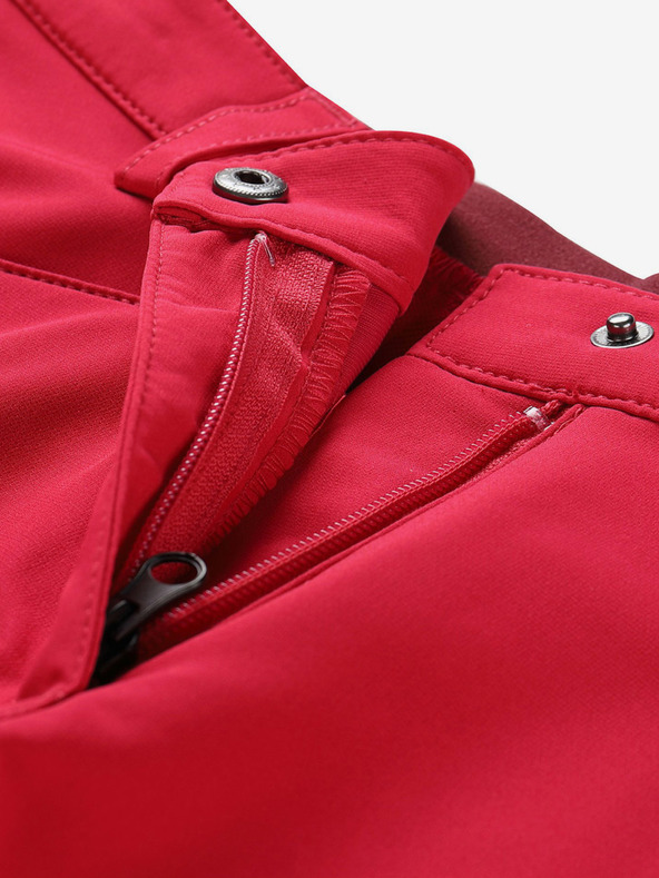 ALPINE PRO Dámske softshellové capri ALPINE PRO WEDERA ružové