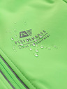 ALPINE PRO Detská softshellová bunda s membránou ALPINE PRO MULTO zelená