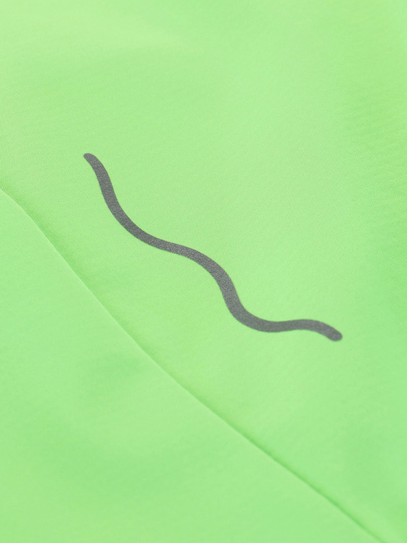 ALPINE PRO Detská softshellová bunda s membránou ALPINE PRO MULTO zelená