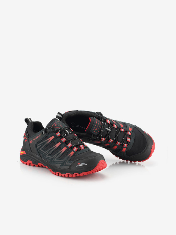 ALPINE PRO Outdoorová obuv s membránou ptx ALPINE PRO REWESE sivá