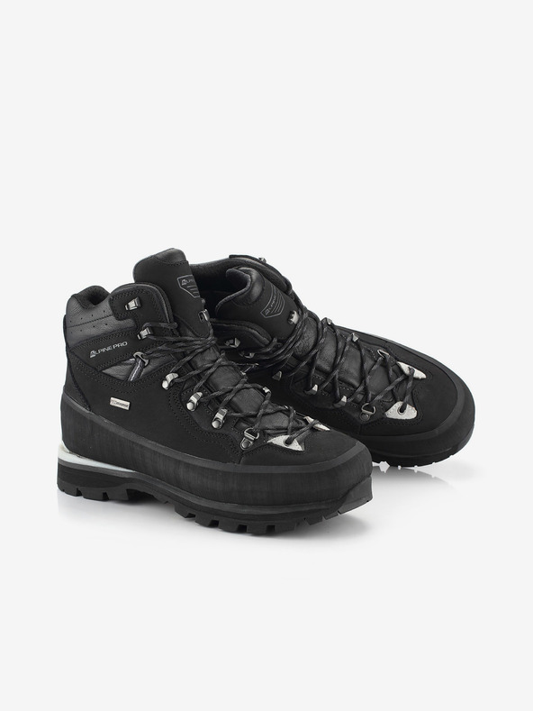 ALPINE PRO Outdoorová obuv s ptx membránou ALPINE PRO PRAGE čierna