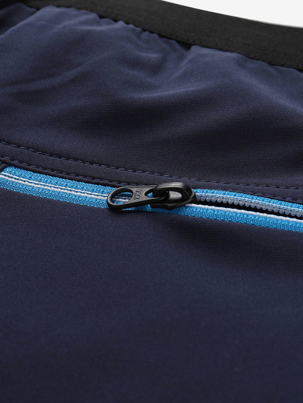 ALPINE PRO Pánske softshellové capri ALPINE PRO WEDER modré