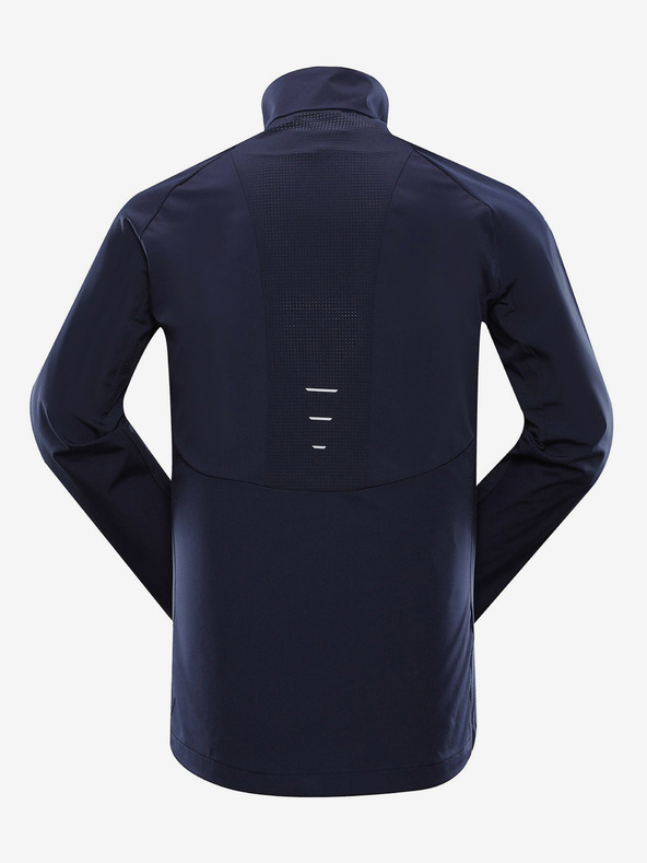 ALPINE PRO Pánska softshellová bunda s membránou ALPINE PRO MULT modrá