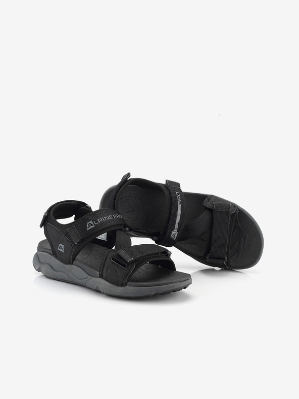ALPINE PRO Pánske letné sandále ALPINE PRO JARC čierne