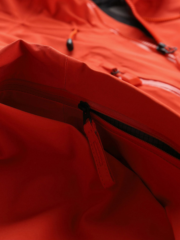 ALPINE PRO Pánska bunda s membránou ptx ALPINE PRO CORT oranžová