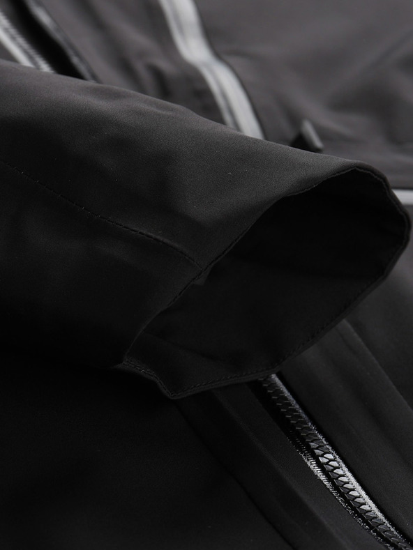 ALPINE PRO Pánska bunda s membránou ptx ALPINE PRO CORT čierna