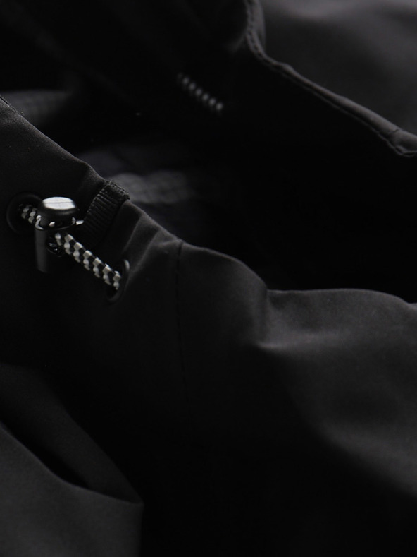 ALPINE PRO Pánska bunda s membránou ptx ALPINE PRO CORT čierna