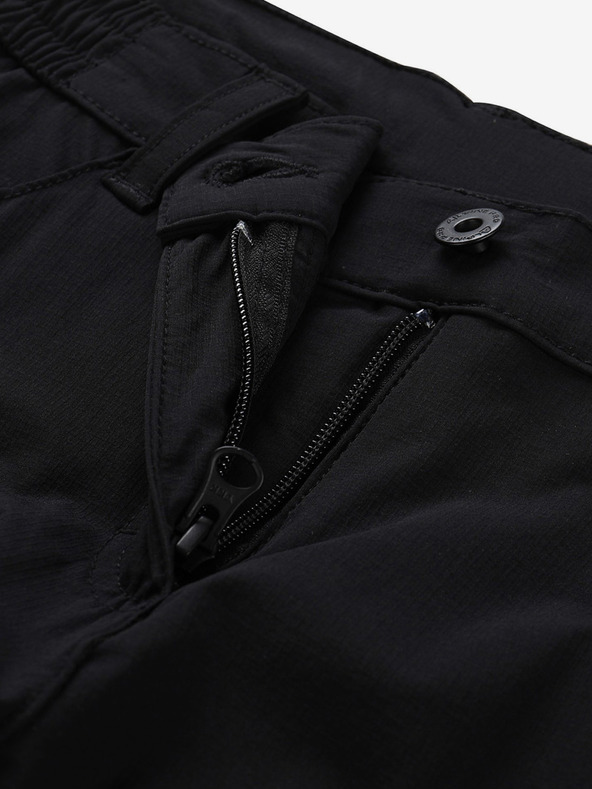 ALPINE PRO Dámske outdoorové nohavice s odopínateľnými nohavicami ALPINE PRO NESCA čierna