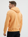 Jack & Jones Oranžová pánska základná mikina Jack & Jones Star