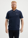 Jack & Jones Tmavomodrá pánska polokošeľa Jack & Jones Joshua