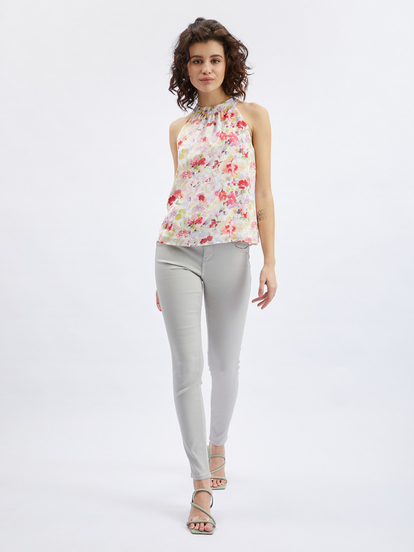 Orsay Ružovo-krémová dámska blúzka ORSAY