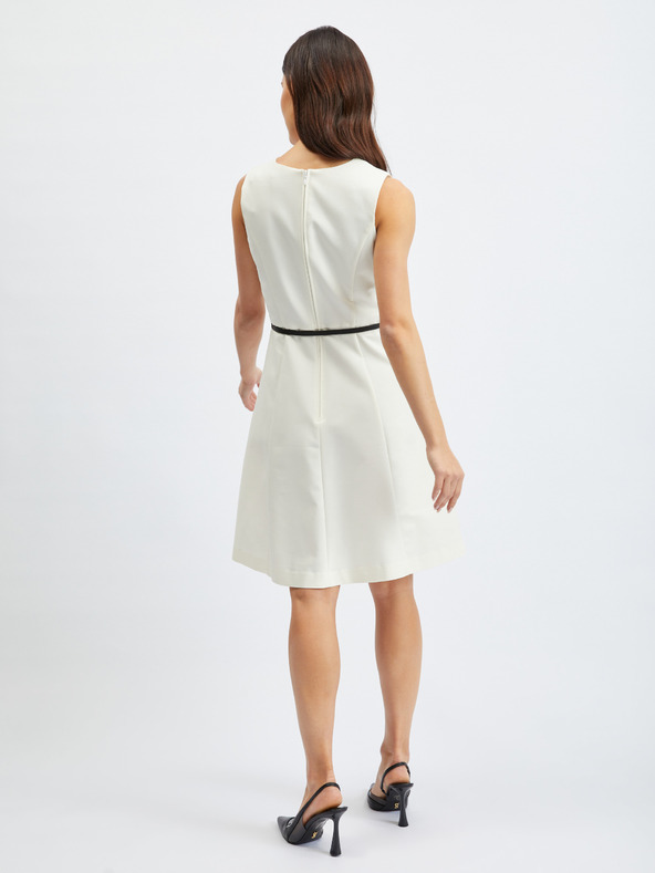 Orsay Biele dámske šaty ORSAY