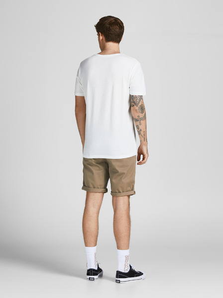 Jack & Jones Béžové chino šortky Jack & Jones Bowie