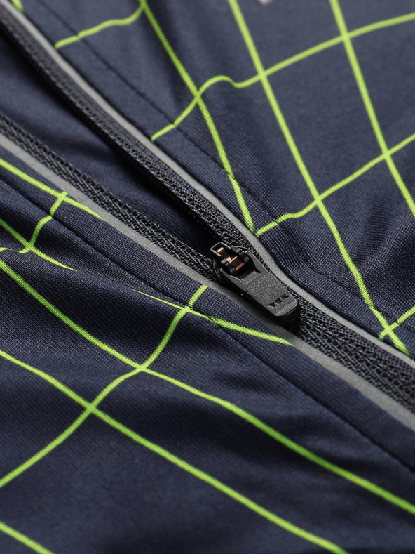 ALPINE PRO Pánsky cyklistický dres ALPINE PRO SAGEN modrý