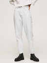 Pepe Jeans Biele dámske džínsy Pepe Jeans