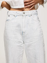 Pepe Jeans Biele dámske džínsy Pepe Jeans