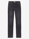 Wrangler Čierne dámske džínsy rovného strihu Wrangler