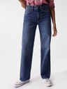 Salsa Jeans Modré dámske džínsy rovného strihu Salsa Jeans True
