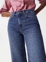 Salsa Jeans Modré dámske džínsy rovného strihu Salsa Jeans True