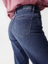 Salsa Jeans Modré dámske džínsy rovného strihu Salsa Jeans True